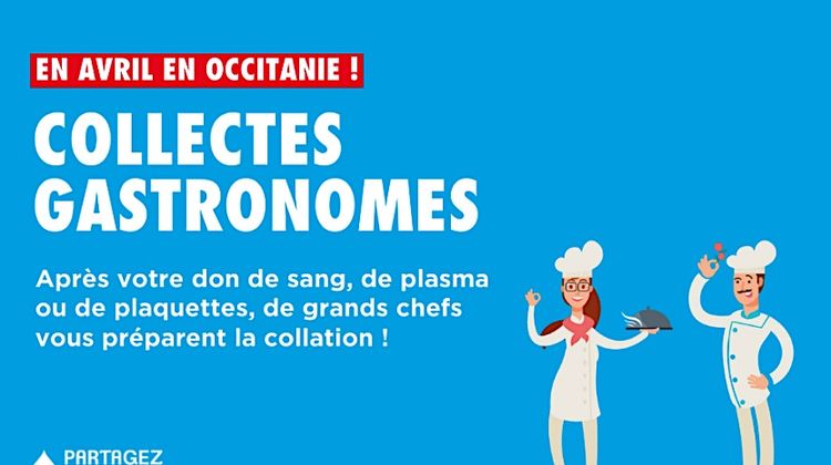 COLLECTES GASTRONOMES - Gastronomie rime avec don de sang et de plasma